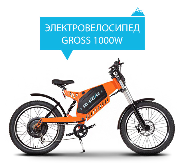 Электровелосипед GROSS 1000W